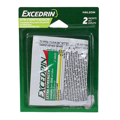 Excedrin Extra Strength Carded - Card of 4 wellness vending machine