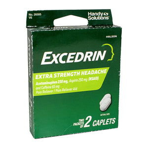 Excedrin Extra Strength - Box of 4 wellness vending machine