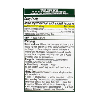 Excedrin Migraine Caplets - Box of 24 wellness vending machine university campuses