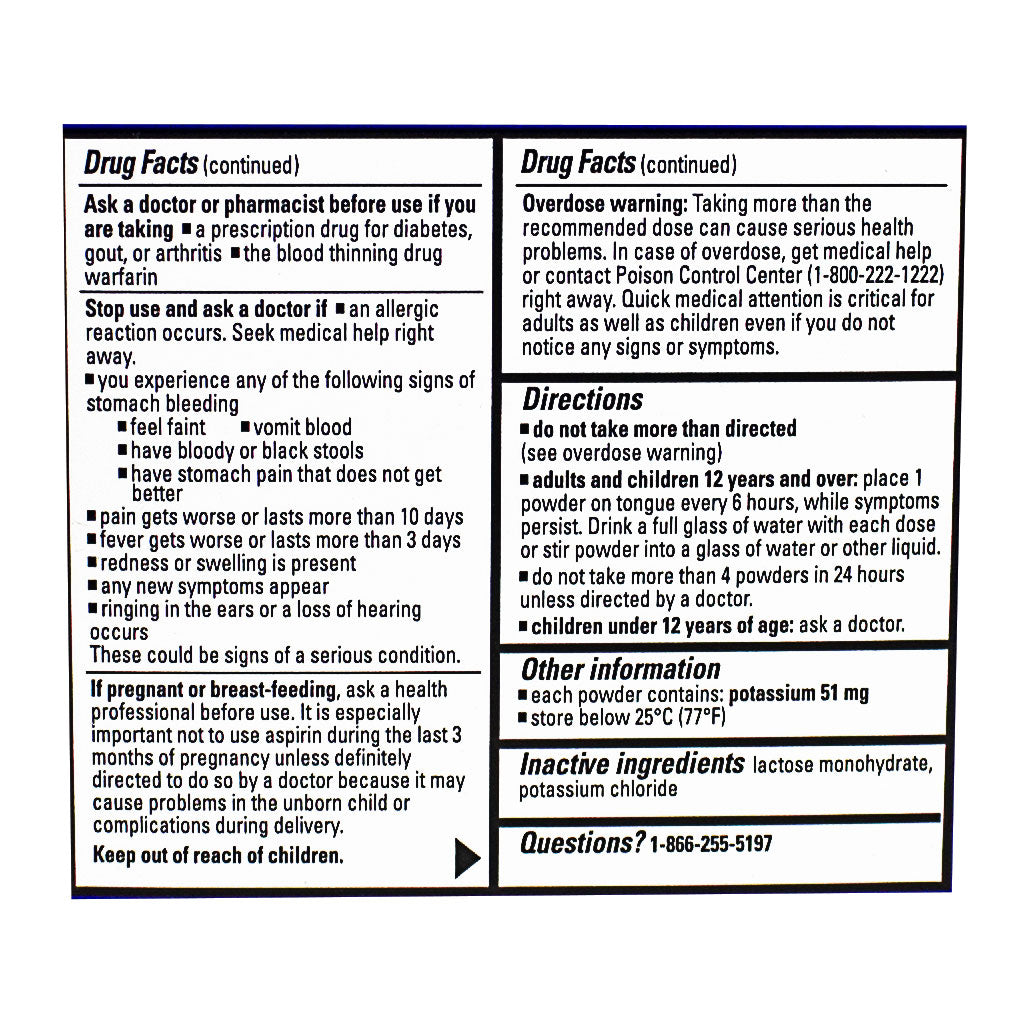 Goody's Extra Strength Headache Powder Sticks - Pack of 2 wellness vending machine university campuses, workplaces