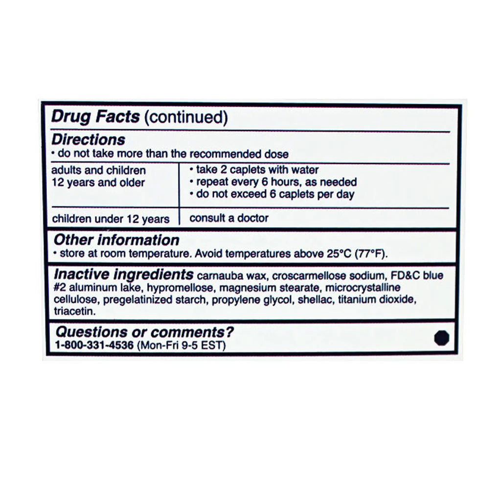 Midol® Menstrual Complete – 2 Caplets, Pack of 2, Case of 60 Packs