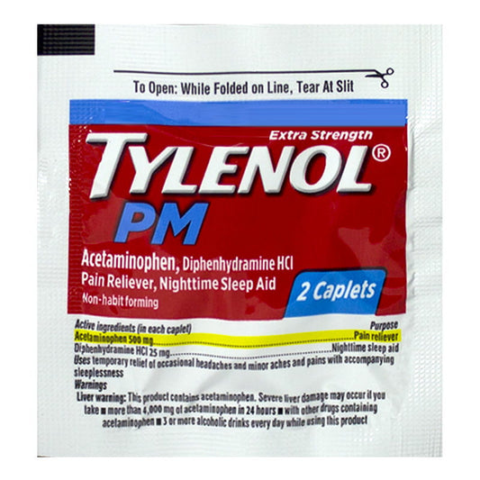 Tylenol Extra Strength PM - Pack of 2 wellness vending machine