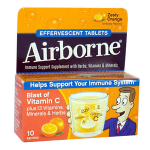 Airborne Supplement - Box of 10 wellness vending machine