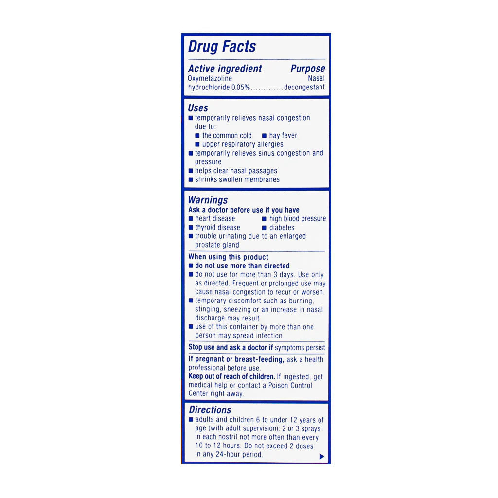 Zicam® Intense Sinus Relief, 0.5 fl oz Nasal Spray, 4 Pack