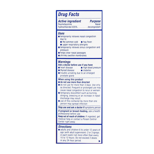 Zicam® Intense Sinus Relief, 0.5 fl oz Nasal Spray, 4 Pack