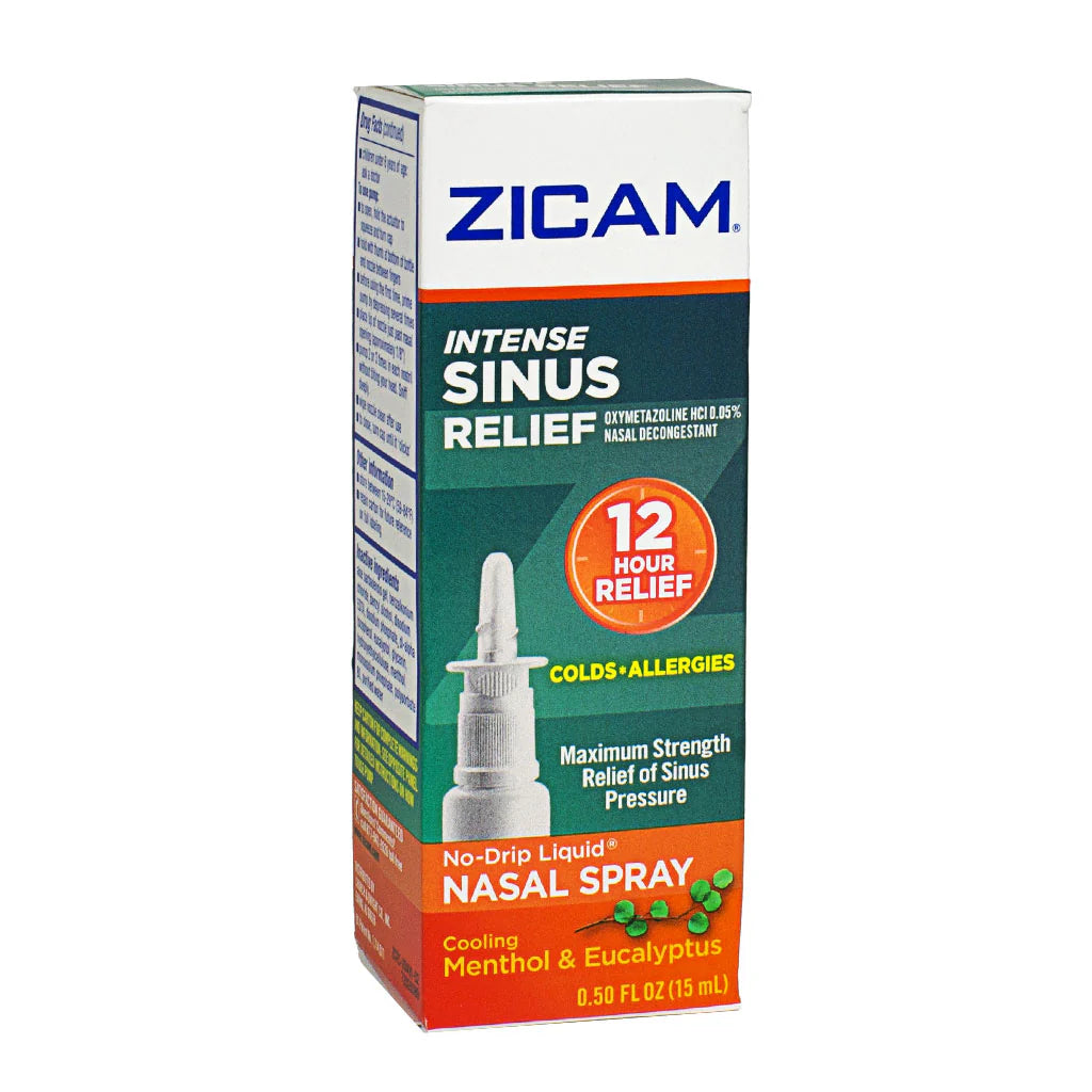 Zicam® Intense Sinus Relief Nasal Spray Menthol & Eucalyptus – 0.5 oz, Box of 24