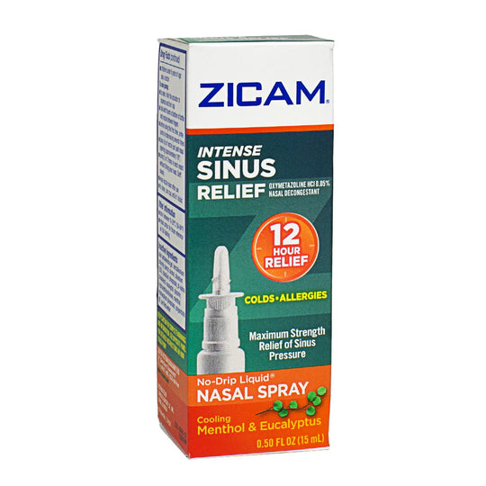 Zicam® Intense Sinus Relief, 0.5 fl oz Nasal Spray, 4 Pack