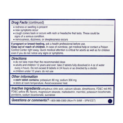 Alka-Seltzer® Plus Cold – Pack of 2, Case of 50 Packs