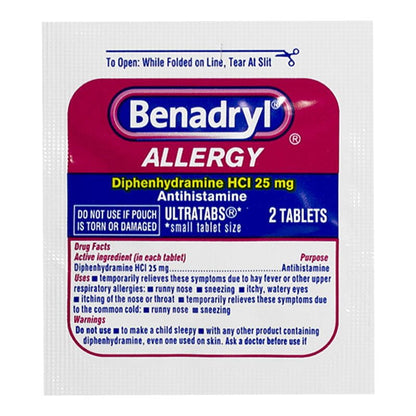 Benadryl Allergy - Pack of 2 wellness vending machine