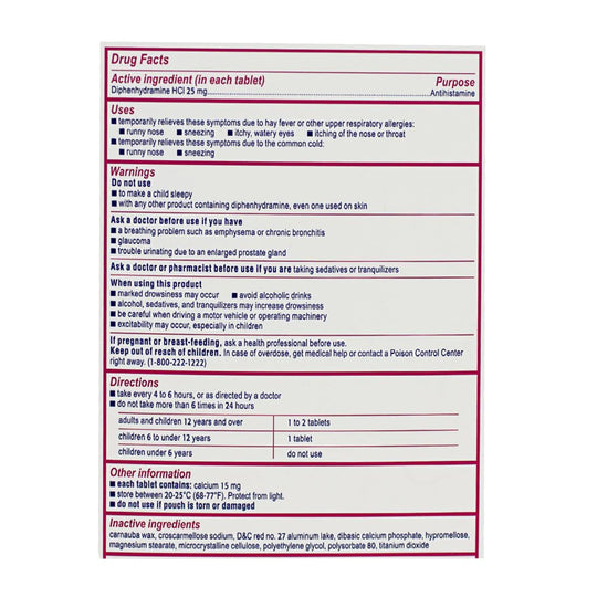 Benadryl® Allergy – Box of 2, Case of 36 Packs