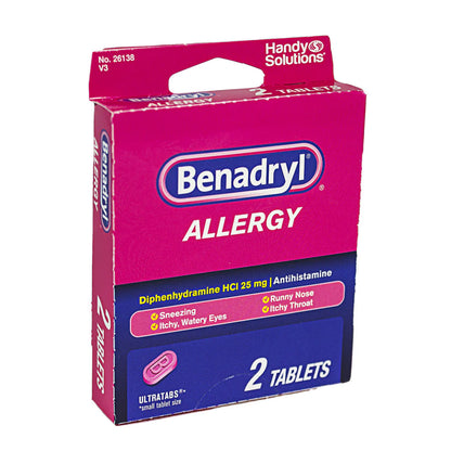 Benadryl® Allergy – Box of 2, Case of 36 Packs