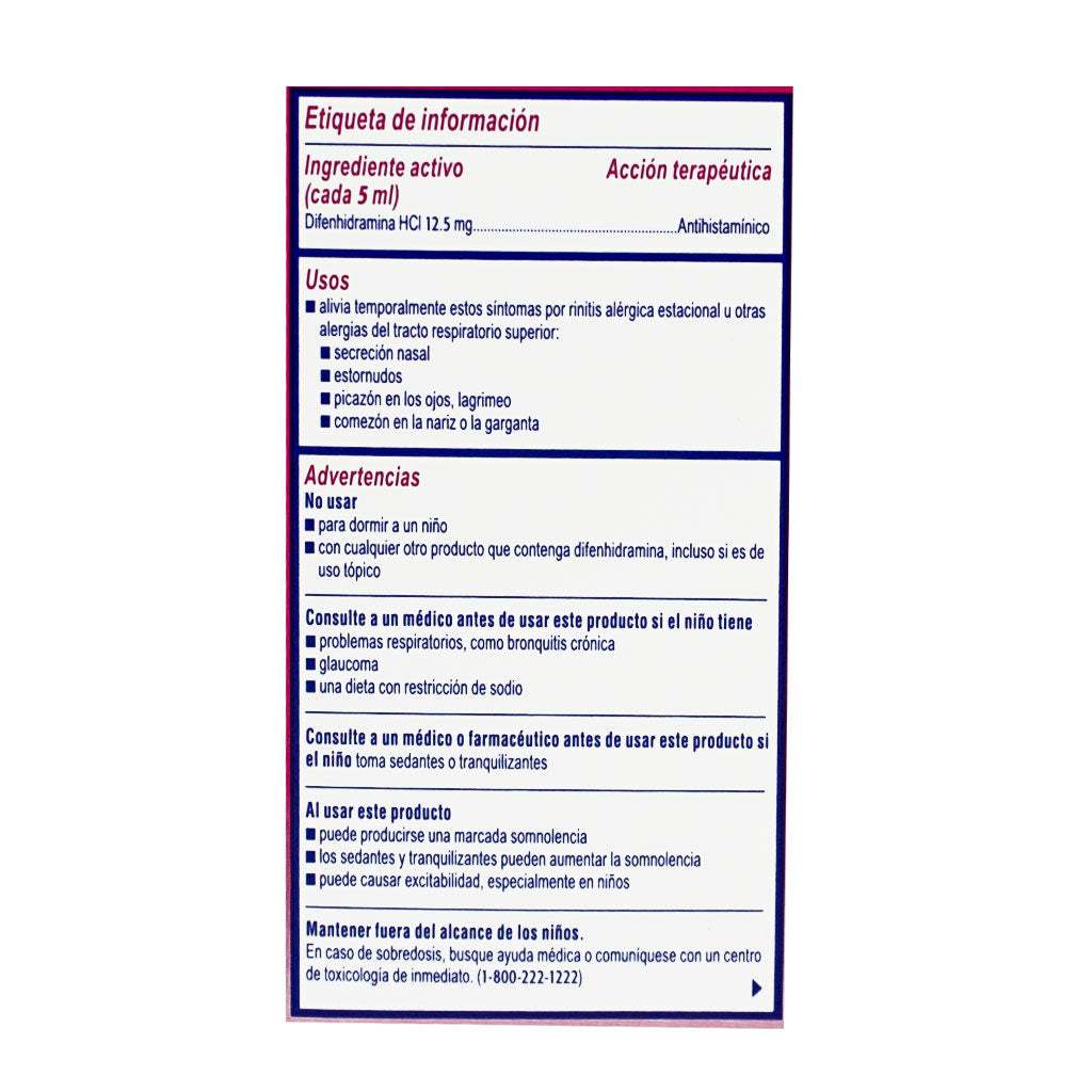 Benadryl Allergy Children's Cherry - 4 oz. wellness vending machine university campuses, workplaces