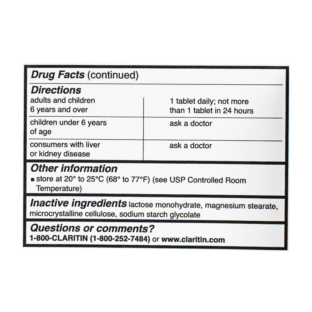 Claritin Allergy Non-Drowsy - Card of 1 wellness vending machine university campuses, workplaces