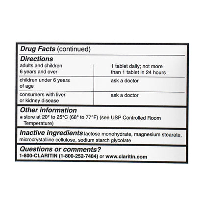Claritin Allergy Non-Drowsy - Card of 1 wellness vending machine university campuses, workplaces