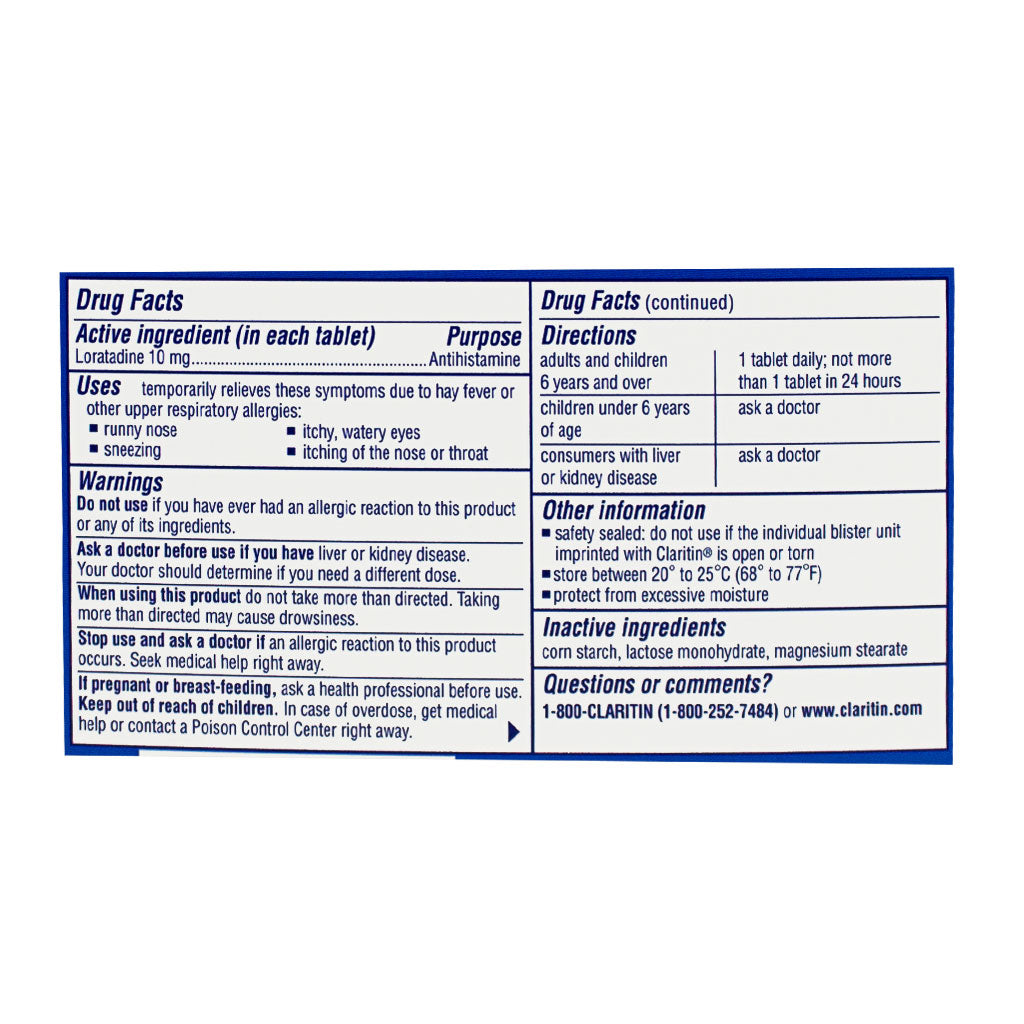 Claritin Allergy Non-Drowsy - Box of 5 wellness vending machine university campuses