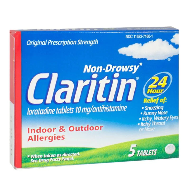 Claritin® Allergy Non-Drowsy – 5 Count, Case of 18 Boxes
