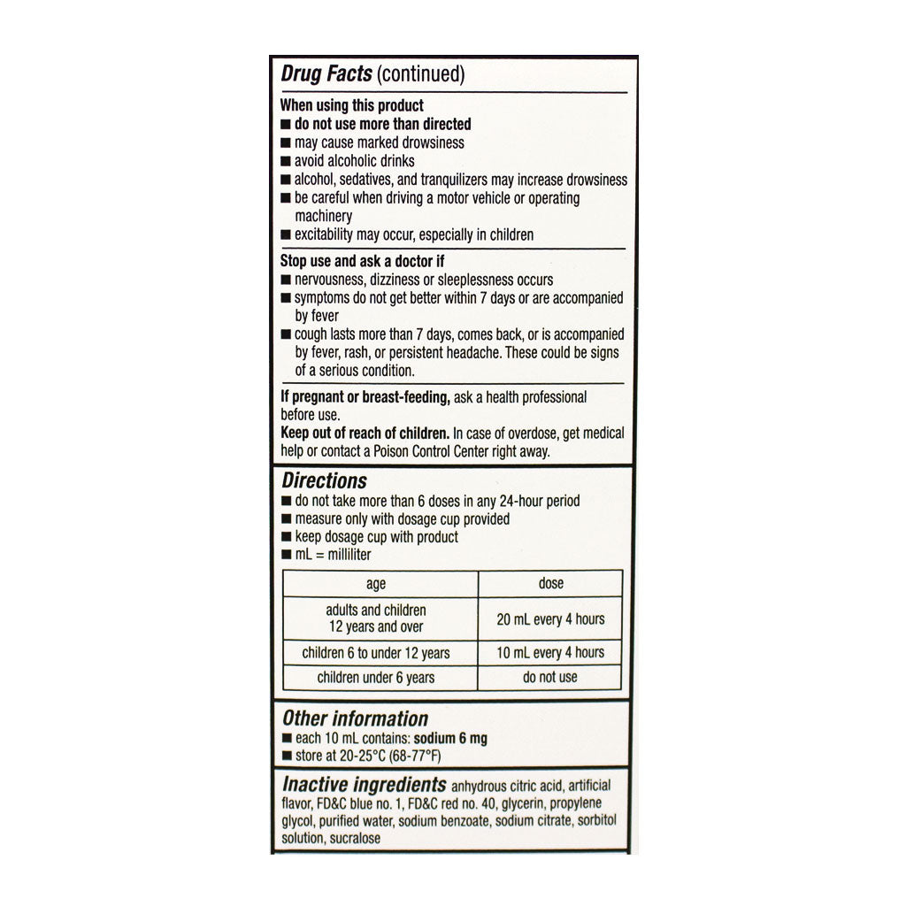 Children's Dimetapp Cold & Cough - 4 oz. wellness vending machine university campuses