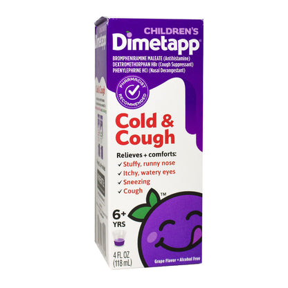 Children's Dimetapp Cold & Cough - 4 oz. wellness vending machine