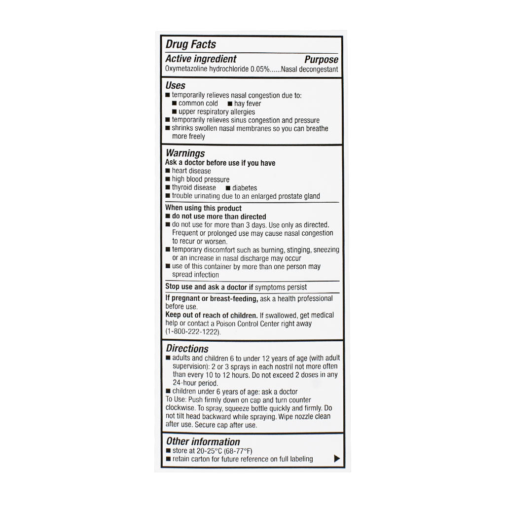 Good Sense Nasal Spray- 1 oz wellness vending machine university campuses, workplaces