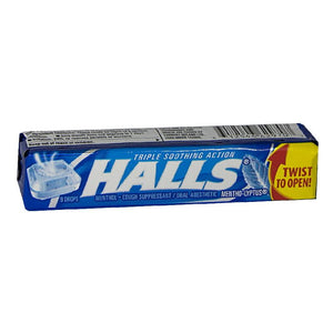 Halls Cough Suppressant Regular - Stick of 9 Drops wellness vending machine