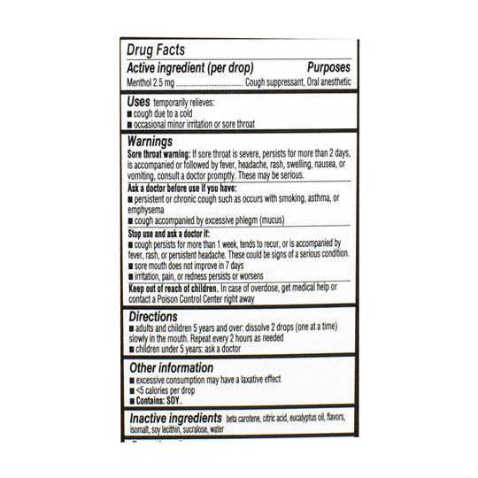 Halls® Mini Honey Lemon Cough Drops – 24 Count, Case of 24