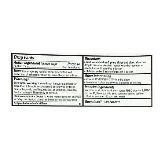 Luden’s® Wild Cherry Throat Drops, Box of 20 Lozenges