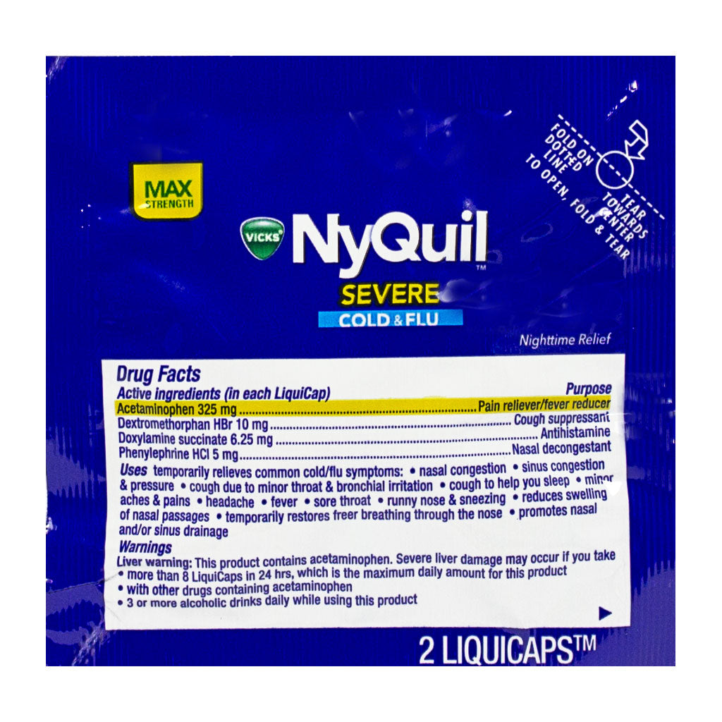 - NyQuil Cold & Flu Relief - Pack of 2 wellness vending machine