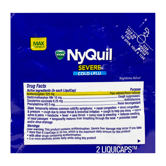 - NyQuil Cold & Flu Relief - Pack of 2 wellness vending machine
