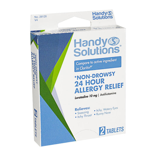 Handy Solutions 24 Hour Allergy (Compares to Claritin) - Box of 4 wellness vending machine