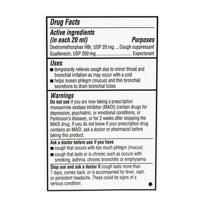 Robitussin Peak Cold Adult Cough & Chest Congestion - 4 oz. wellness vending machine university campuses, workplaces