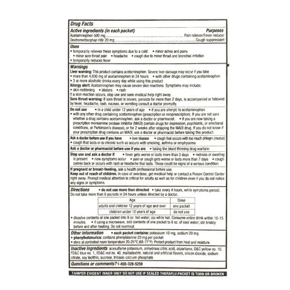 Theraflu® Severe Cold & Cough Relief Daytime – Card of 1, Case of 24