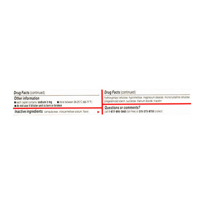 Tylenol® Sinus Severe – 24 Count, Case of 18 Boxes