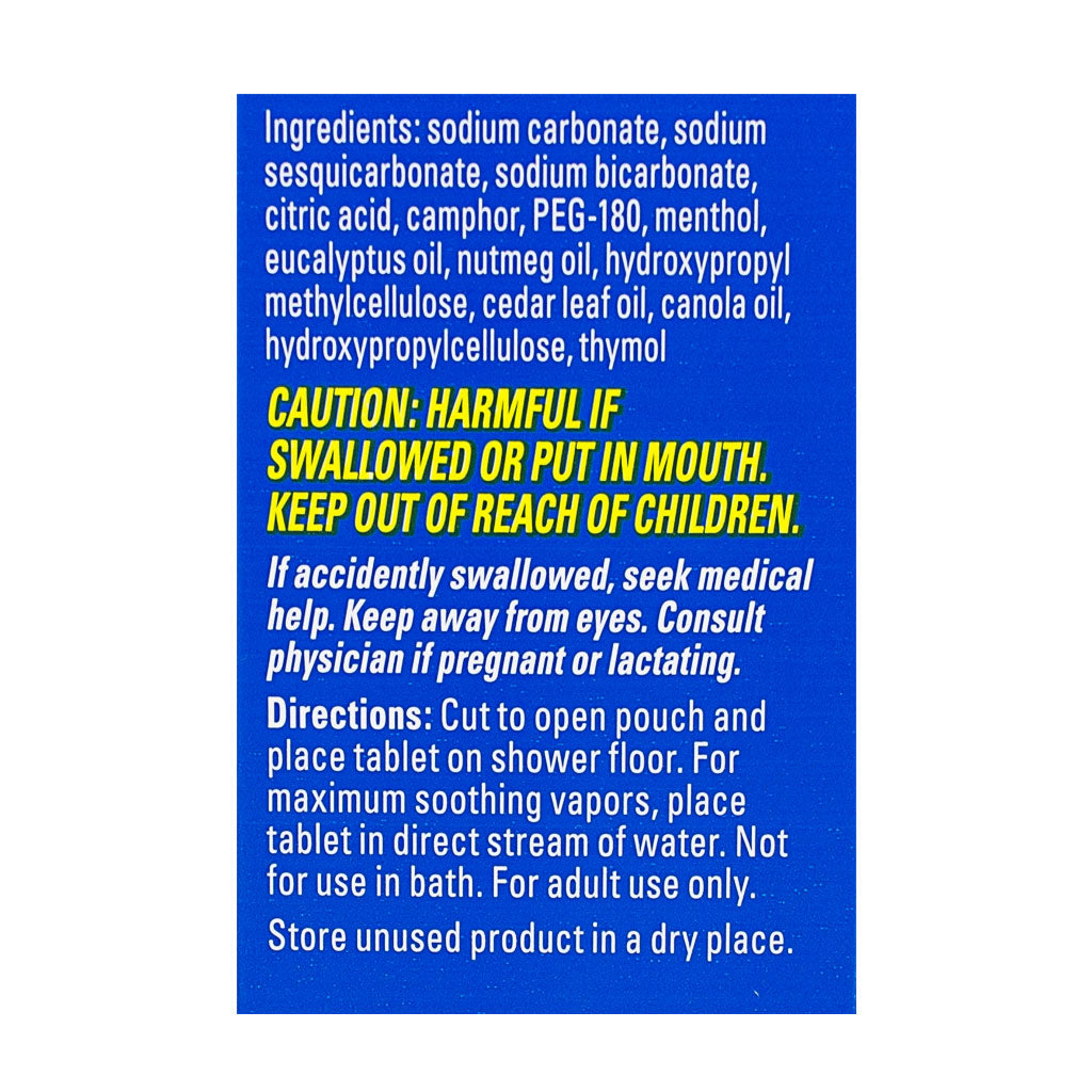 Vicks VapoShower Steamers Shower Tablets - 3 ct. wellness vending machine university campuses