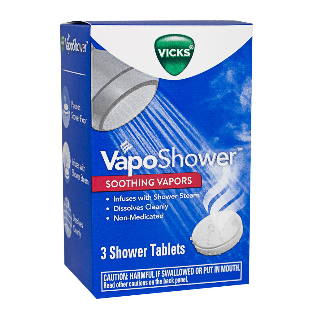Vicks VapoShower Steamers Shower Tablets - 3 ct. wellness vending machine