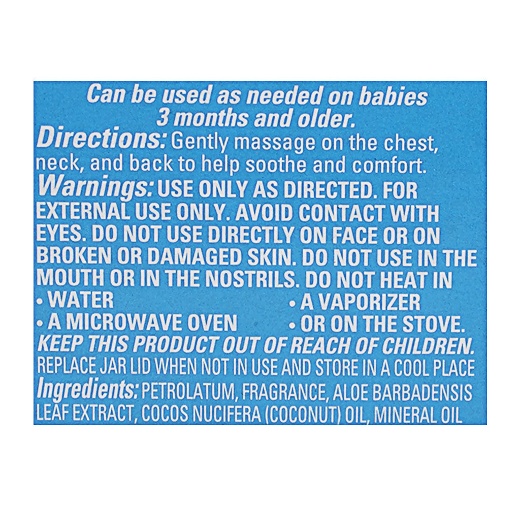Vicks Baby Rub Non-Medicated Soothing Chest Rub Ointment - 1.76 oz. wellness vending machine university campuses, workplaces