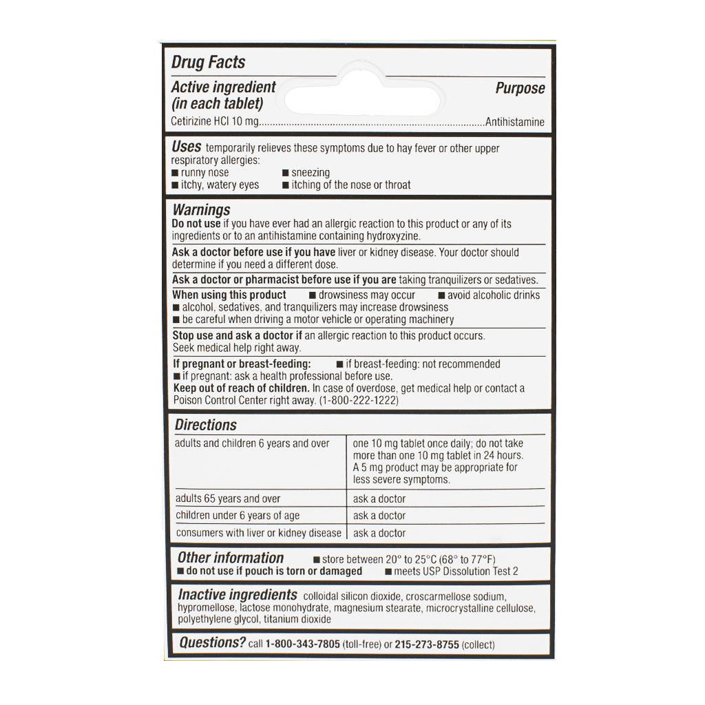 Zyrtec 24 Hour Allergy Relief - Box of 3 wellness vending machine university campuses
