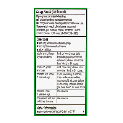 Zyrtec Children's Allergy Grape Syrup - 1 oz. wellness vending machine university campuses, workplaces, airports