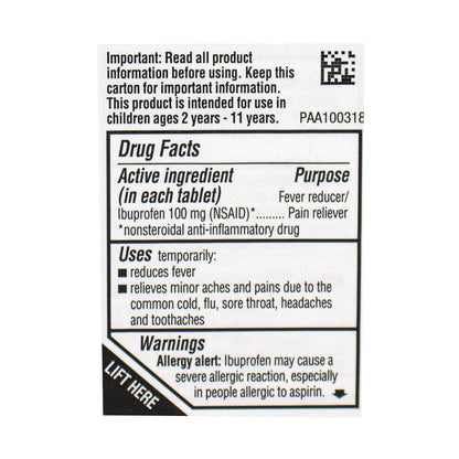 Advil Junior Strength Childrens Ibuprofen Chewables - Box of 24 wellness vending machine university campuses, workplaces