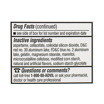 Advil Junior Strength Childrens Ibuprofen Chewables - Box of 24 wellness vending machine university campuses, workplaces, airports