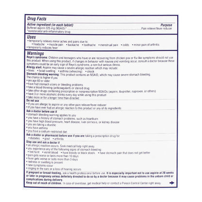 Alka-Seltzer® Pain Relief – Pack of 2, Case of 50 Packs