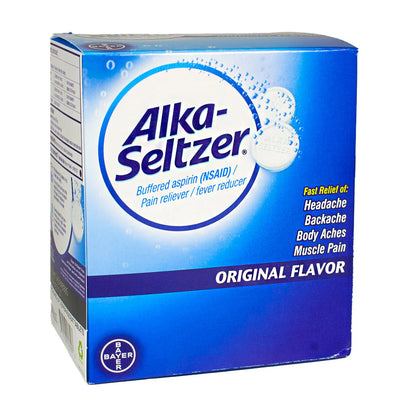 Alka-Seltzer® Pain Relief – Pack of 2, Case of 50 Packs