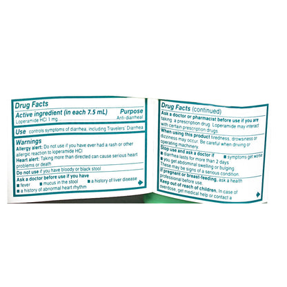 Imodium A-D Anti-Diarrheal - 4 oz. wellness vending machine university campuses