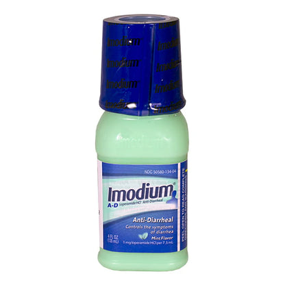 Imodium® A-D Anti-Diarrheal Liquid – 4 fl oz, Case of 18 Boxes