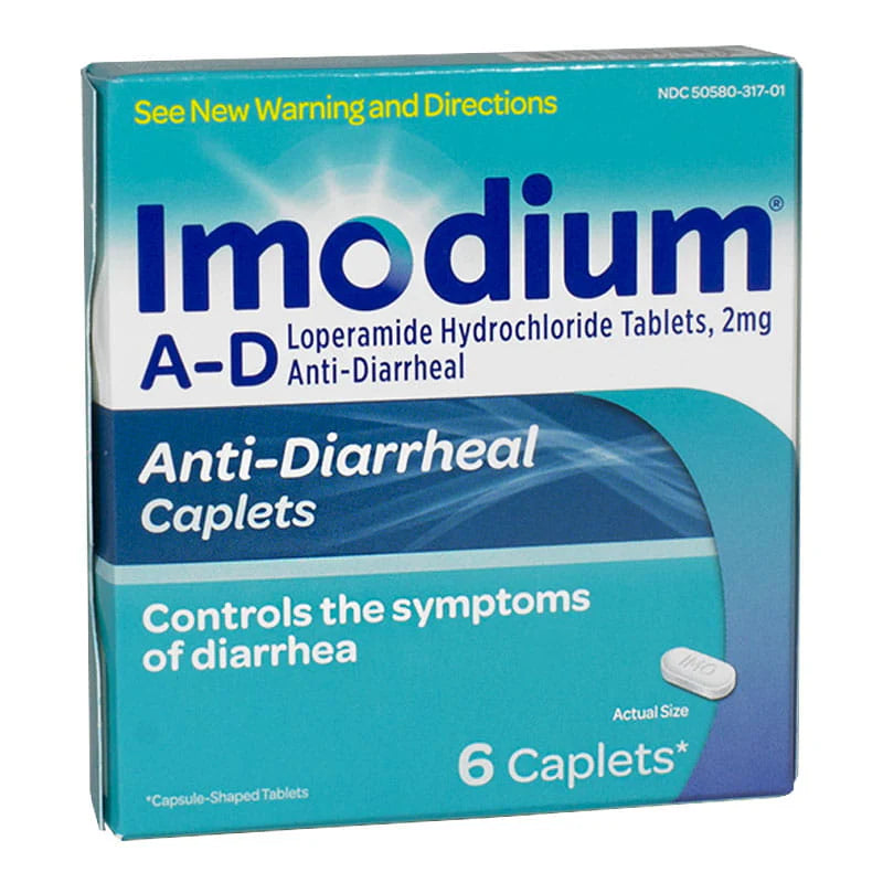 Imodium® A-D Anti-Diarrheal – 6 Count, Case of 18 Boxes