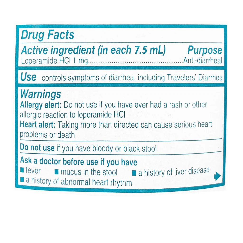 Imodium® A-D Children’s Anti-Diarrheal Liquid – 4 fl oz, Case of 18 Boxes