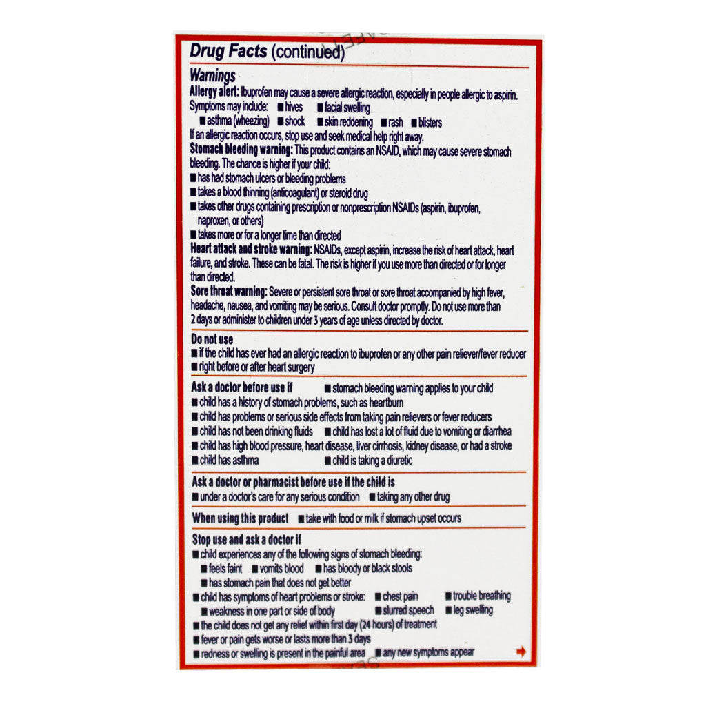 Motrin Concentrated Infants' Drops - 0.5 oz. wellness vending machine university campuses