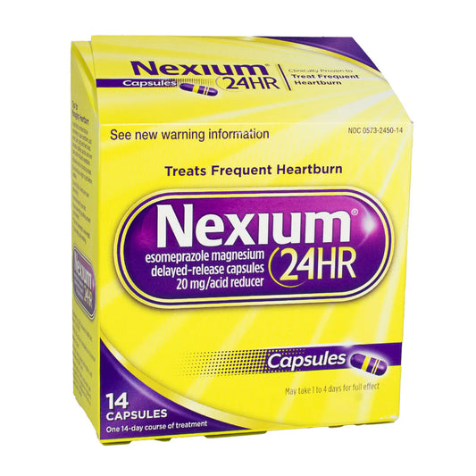 Nexium® 24HR Acid Reducer – 14 Count, Case of 8 Boxes