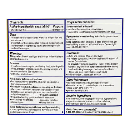 Pepcid AC Maximum Strength Acid Reducer - Box of 8 wellness vending machine university campuses