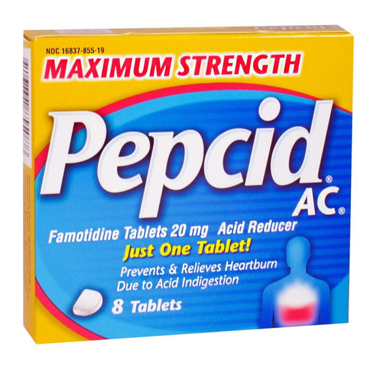 Pepcid AC Maximum Strength Acid Reducer - Box of 8 wellness vending machine