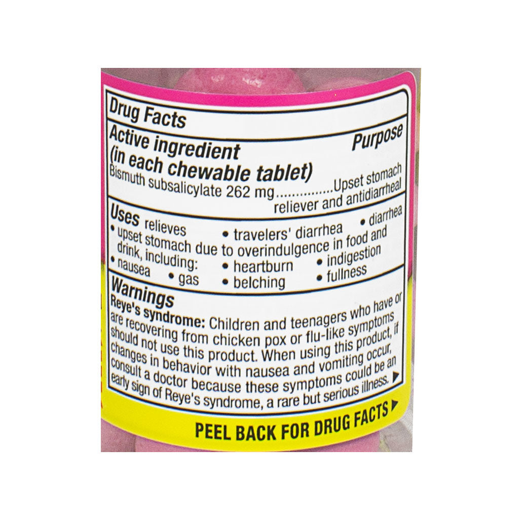 Pepto Bismol Chews- 24 count wellness vending machine university campuses